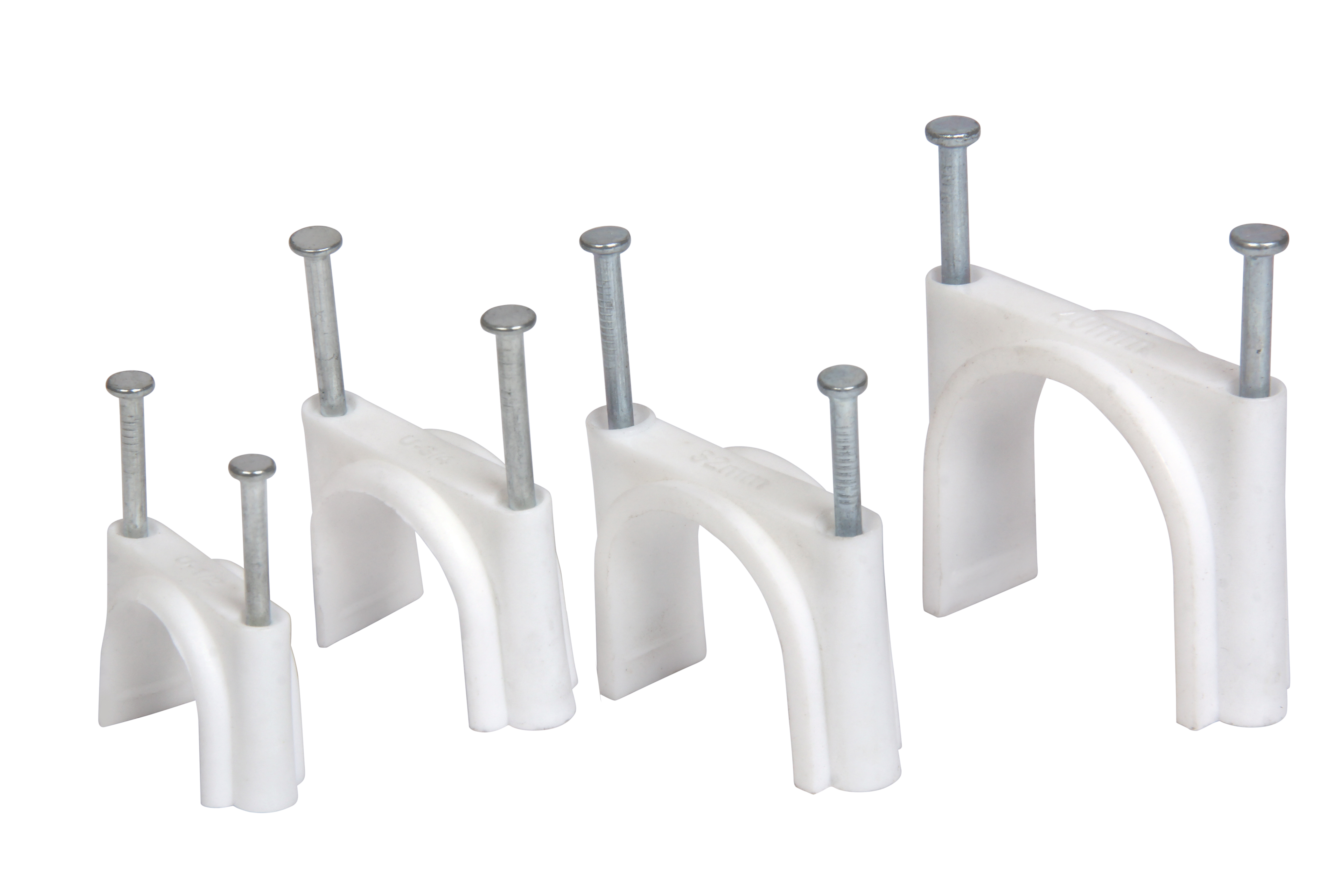 Electrical Cable Clips - Plastic & Metal Construction , Lightweight Design, Corrosion Resistant, Available In Various Sizes, Ideal For Commercial & Residential Use