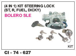 4 In 1 Kit Steering Lock Bolero Warranty: Yes