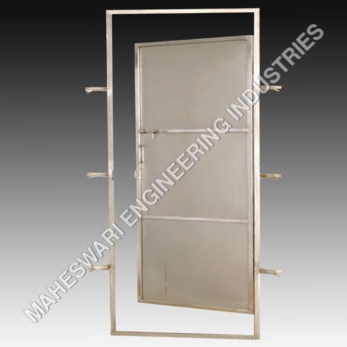 स्टेनलेस स्टील बाथरूम दरवाजा