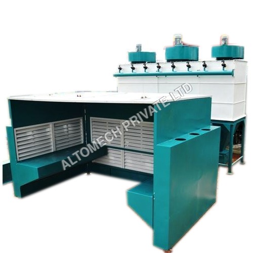 डाउन ड्राफ्ट डस्ट कलेक्टर क्षमता: 30 लीटर/दिन