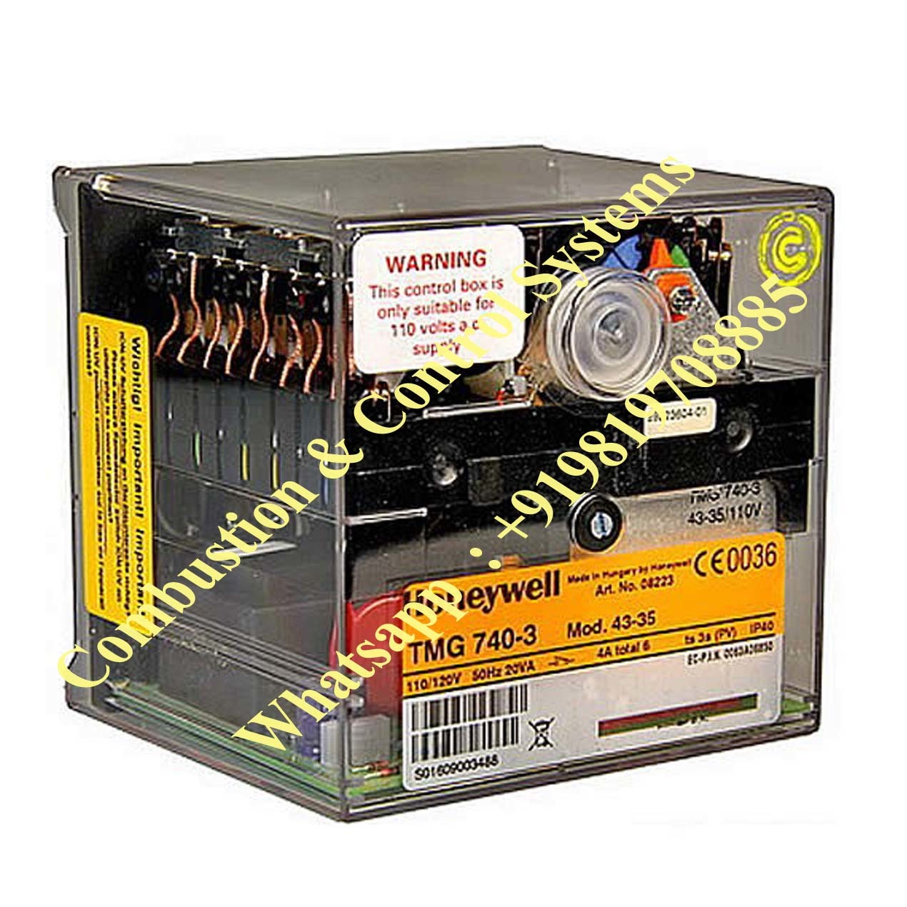 Metal Honeywell Burner Controller 740 - 3