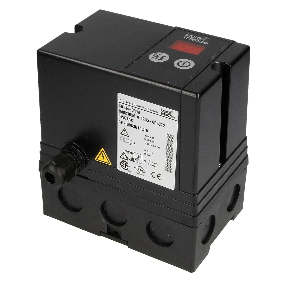 Kromschroder Burner Control Unit Ifd 244 - High Pressure, Once Through Type | New For Gas Industry, Automatic Burner Controller, Sequence Control Features