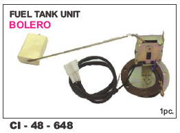 फ्यूल टैंक यूनिट बोलेरो वाहन का प्रकार: 4 व्हीलर