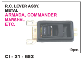 Rc Lever Assy Metal Armada, Commander, Marshal L/R - 4-Wheeler, Warranty Included | Durable Metal Construction for Reliable Performance