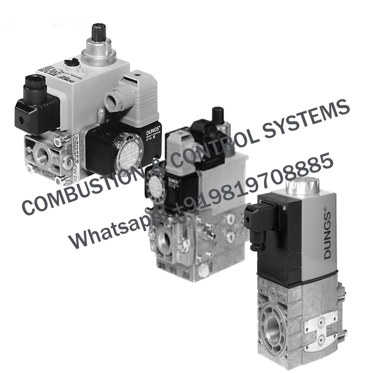 Dungs Solenoid Valve - Metal Construction, Grey Color | Reliable Operation, Efficient Regulation, Application Specific Design