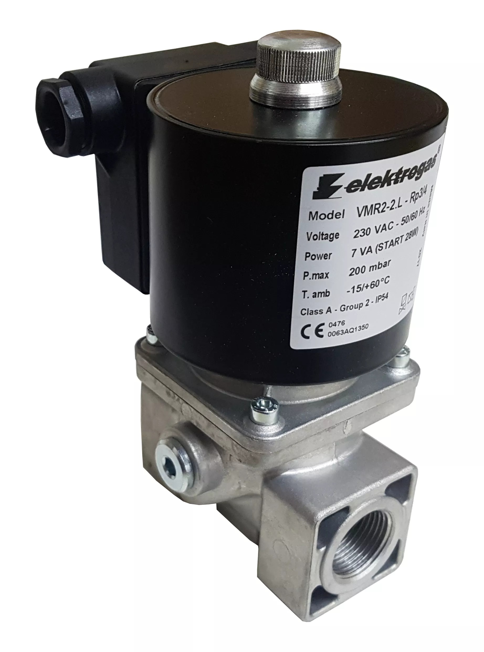 Metal Elektrogas Solenoid Valves