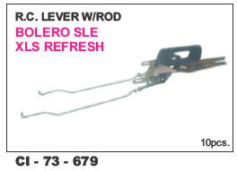 Rc Lever w/Rod Bolero L/R - 4 Wheeler Compatibility | Warranty Included, Quality Engineering for Reliable Vehicle Performance