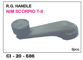 Rg Handle Scorpio L/R - 4 Wheeler Compatibility | Warranty Included, Durable Design for Enhanced Vehicle Performance