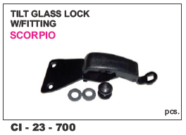 Tlt Glass Lock W/fitting Scorpio L/r Vehicle Type: 4 Wheeler