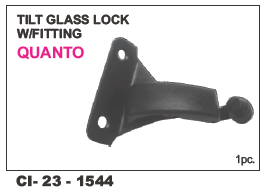 TLT Glass Lock w/fitting Quanto L/R - Durable Glass Material, Compatible with 4 Wheelers | Warranty Included, Perfect for Secure Locking Solutions