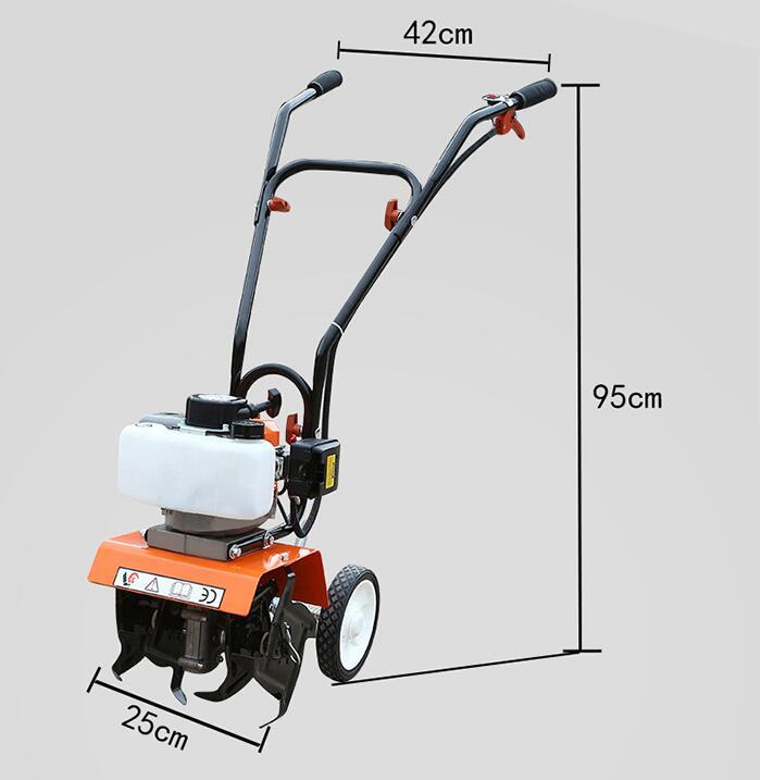 Fbclt520 (6 10 ) 53cc 2 Cycle Forward Rotating Mini Cultivator Dimension(l*w*h): 50*40*36 Centimeter (Cm)