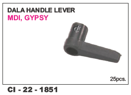 Dala Handle Lever Gypsy - 4 Wheeler Compatible | Warranty Included, Durable Build Quality for Long-Lasting Performance