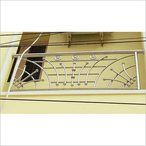 Stainless Steel Balcony Grill Size: As Per Requirement