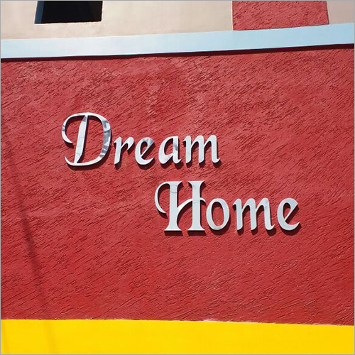 Stainless Steel Customized Letter - Custom Thickness, Elegant Design | Rust Proof, Easy Installation, Variety of Fonts and Finishes
