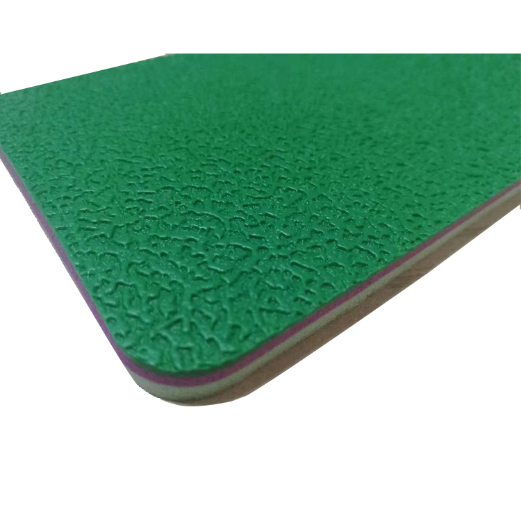 Bwf Approval 4.5mm Green Sand Surface For Badminton Courts Flooring - Pvc Material, 1.8m X 15m Roll Size, Green Texture | Wear Resistant, Anti-slip, Waterproof, 15-year Lifespan