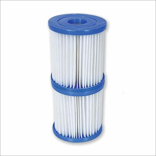 Swimming Pool Filters - Polyester Material, 1000mm Length, White Color, Round Shape , Diameter: 160mm to 225mm, Weight: 10kg