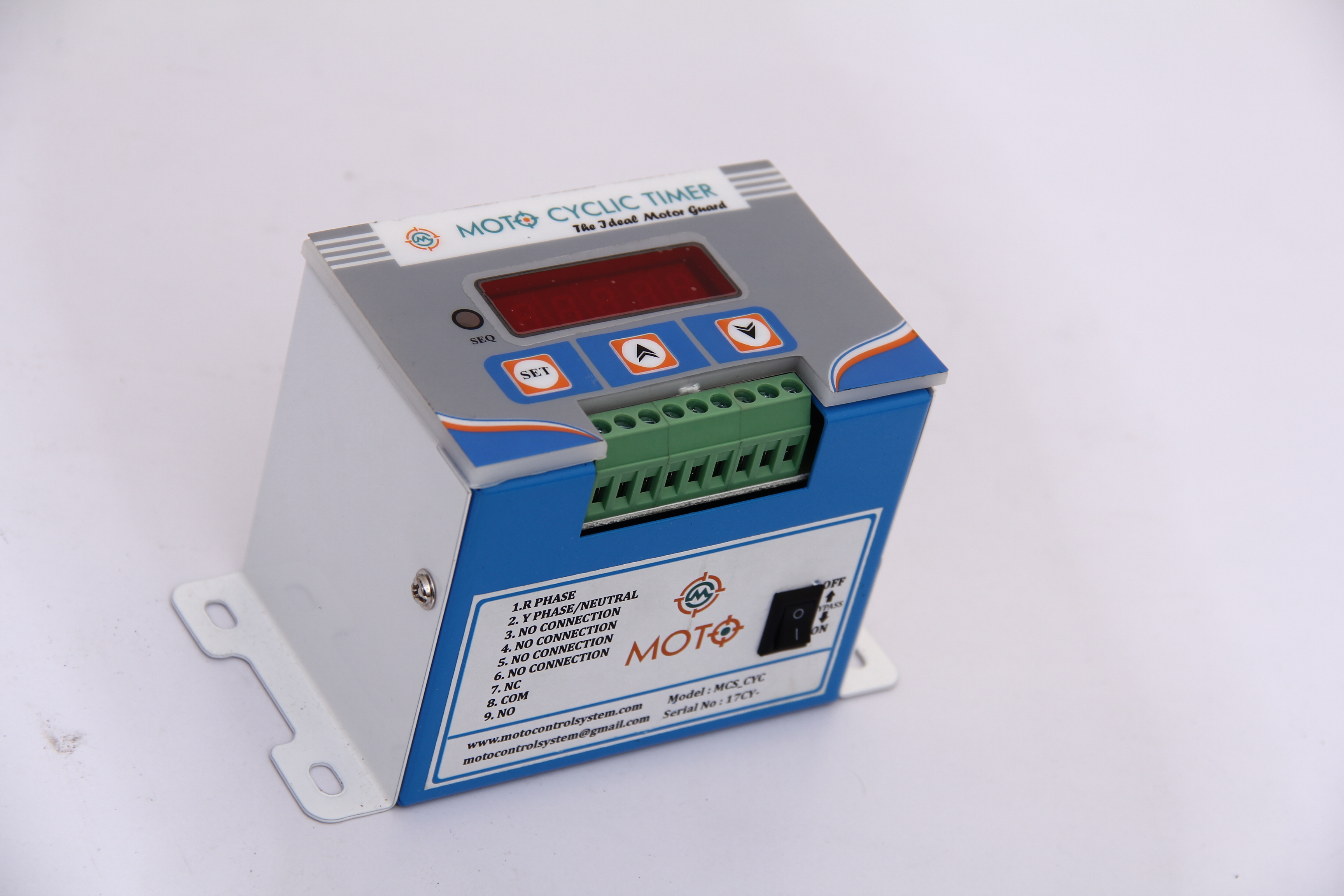 Blue And White Cyclic Timer 1ph