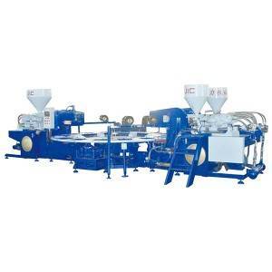 Jic516d Three Color Tpr Sole Injection Molding Machine Dimension(l*w*h): 280*350*150