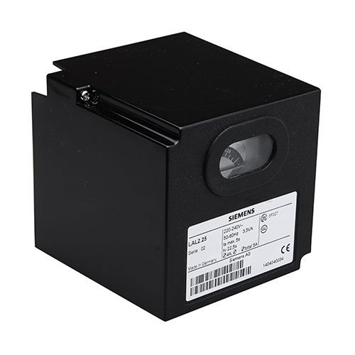 Siemens Burner Controller Lal2.25 - High Pressure Natural Circulation | New Metal Design In Sleek Black Finish