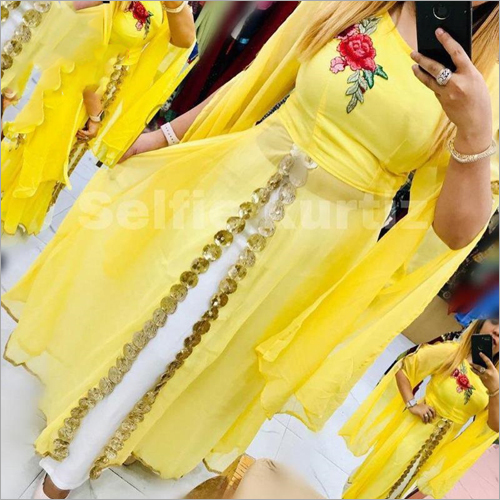Available In Multicolor Ladies Side Slit Cut Kurti