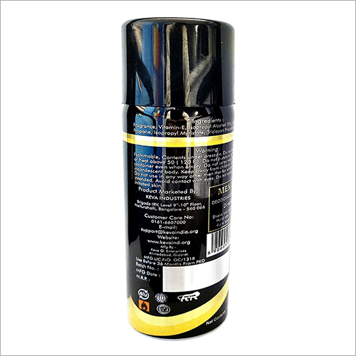 Mens Deodorant Body Spray Gender: Male