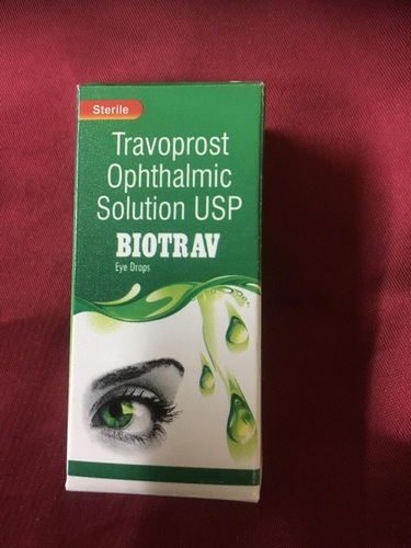 Travoprost Eye Drops - Medicine Grade Allopathic, New Condition with Dropper Sealing Type