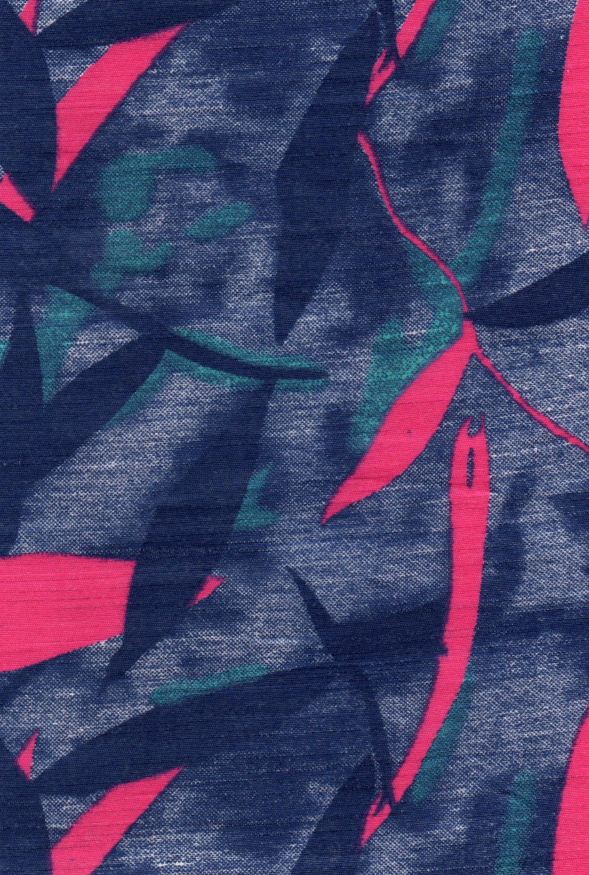 Banglori Satin Printed Fabric - 44" Size, 4 Malty Color Pattern | Colorfast, Easily Washable, Excellent Finish