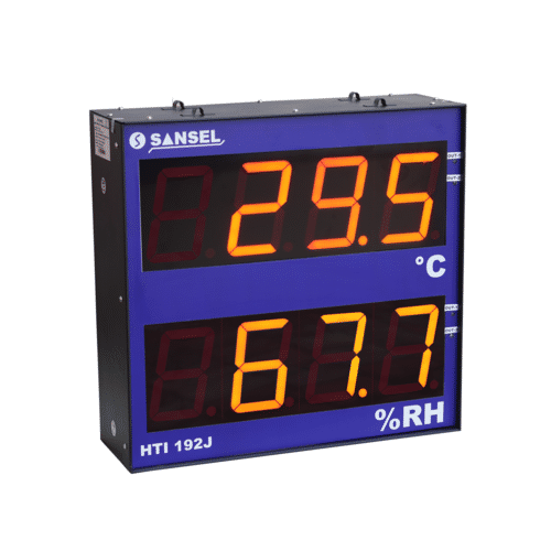 4" Jumbo Humidity & Temperature Indicator