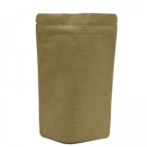 Customized Color One Side Opaque One Side Transparent Packaging Bag With Easy Zipper