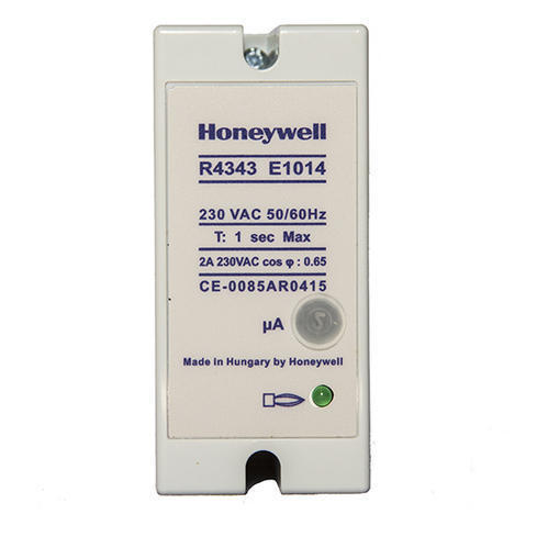 Flame Relay - Metal, Once Through Design, New Condition, White And Black Color | Industrial Usage Essential