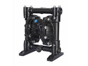 ब्लैक एयर ऑपरेटेड डबल डायाफ्राम पंप