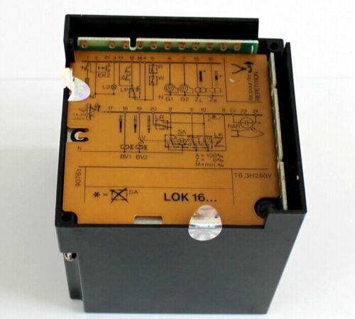 Metal Base Siemens Sequence Controller Lok 16.250a27