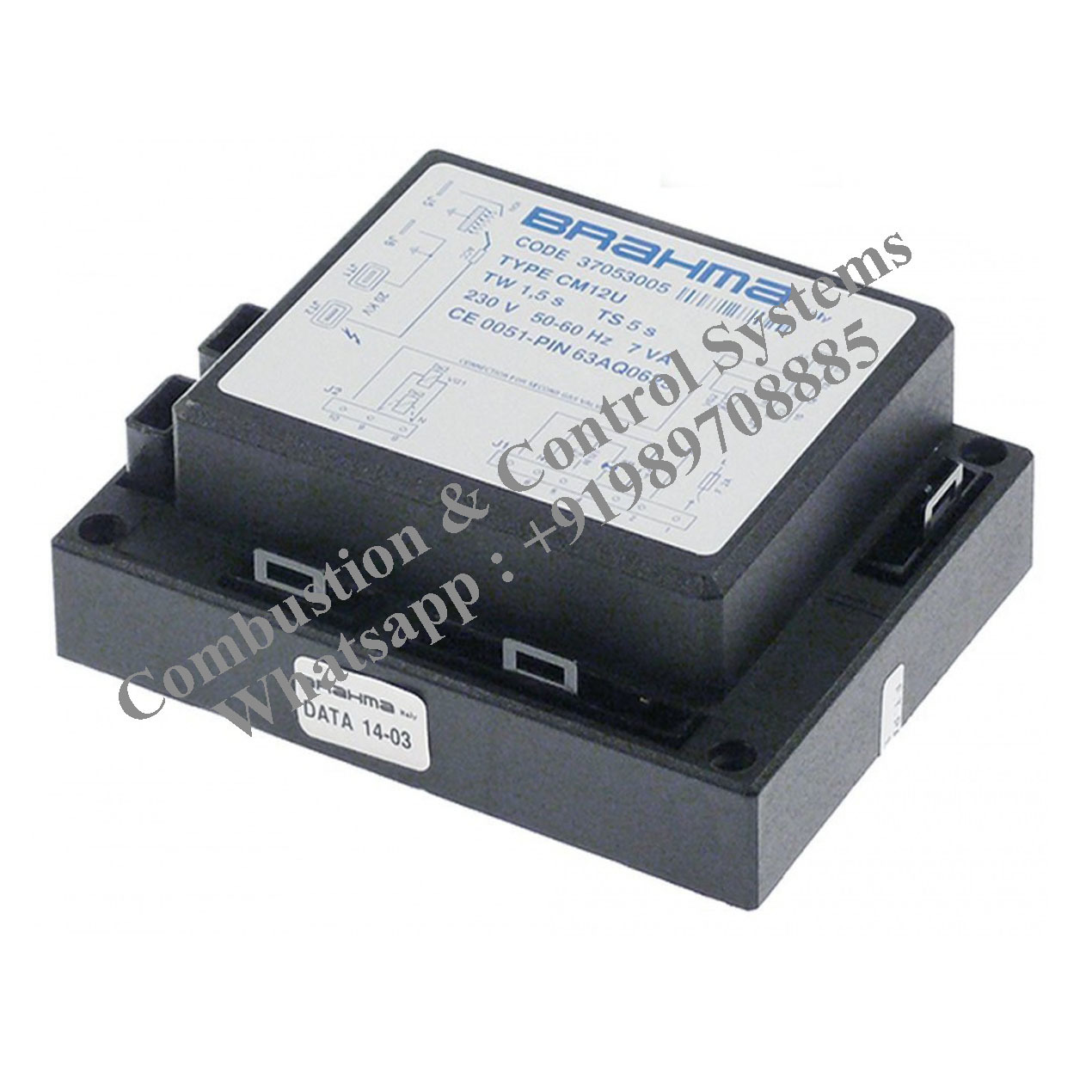 Brahma Burner Controller Cm12u Base Material: Metal Base