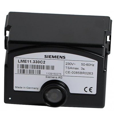 Siemens Sequence Controller - Metal Base Construction | Black Painted Finish, Suitable For Oil, Gas, And Bakery Oven Applications