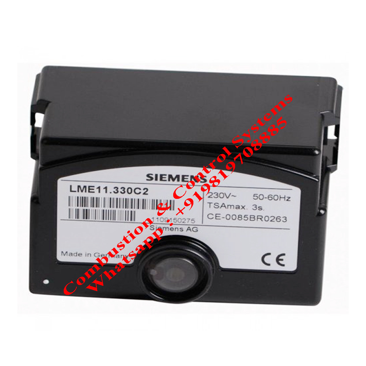 Siemens Sequence Controller - Metal Base Construction | Black Painted Finish, Suitable For Oil, Gas, And Bakery Oven Applications