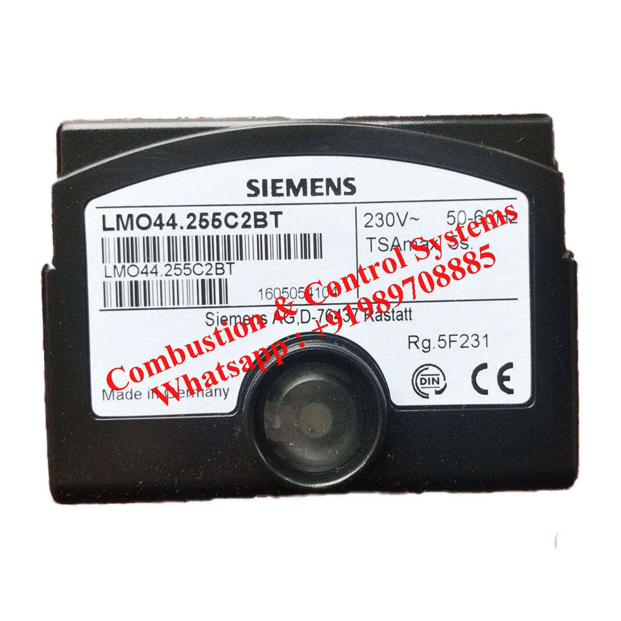 Siemens Sequence Controller - Metal Base Construction | Black Painted Finish, Suitable For Oil, Gas, And Bakery Oven Applications