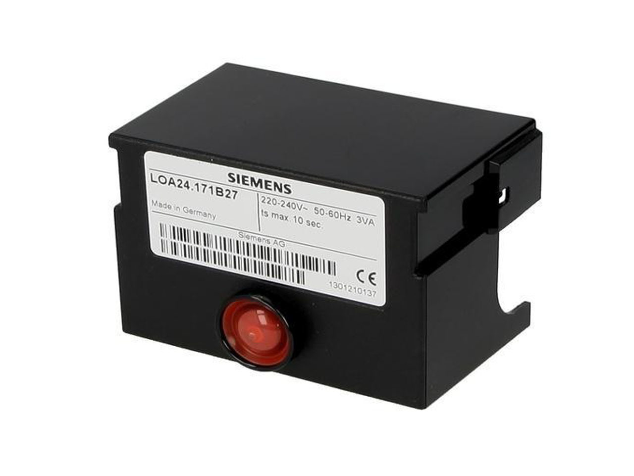 Siemens Sequence Controller - Metal Base Construction | Black Painted Finish, Suitable For Oil, Gas, And Bakery Oven Applications