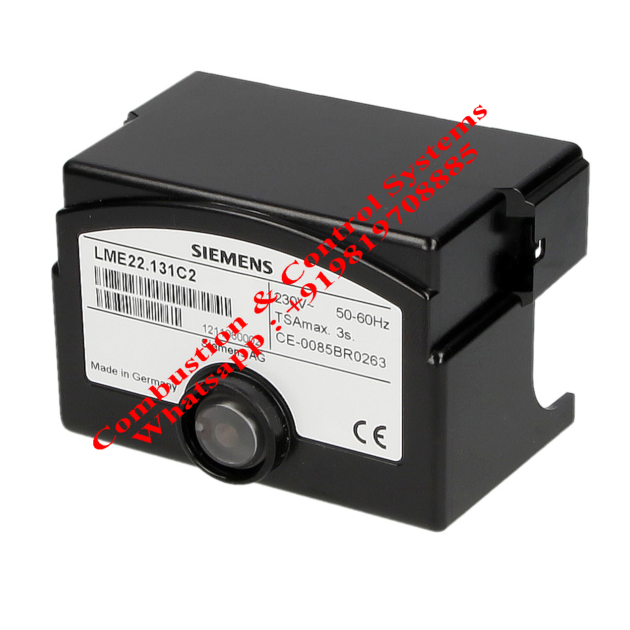 Siemens Sequence Controller - Metal Base Construction | Black Painted Finish, Suitable For Oil, Gas, And Bakery Oven Applications