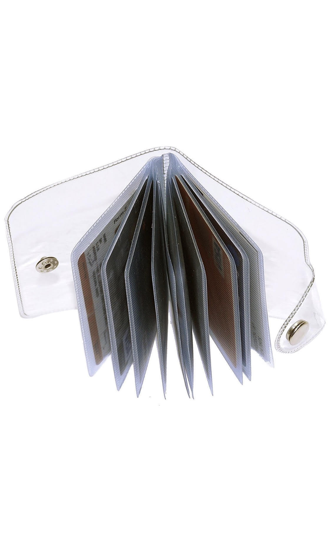 Durable Clear Plastic Atm Card Holder