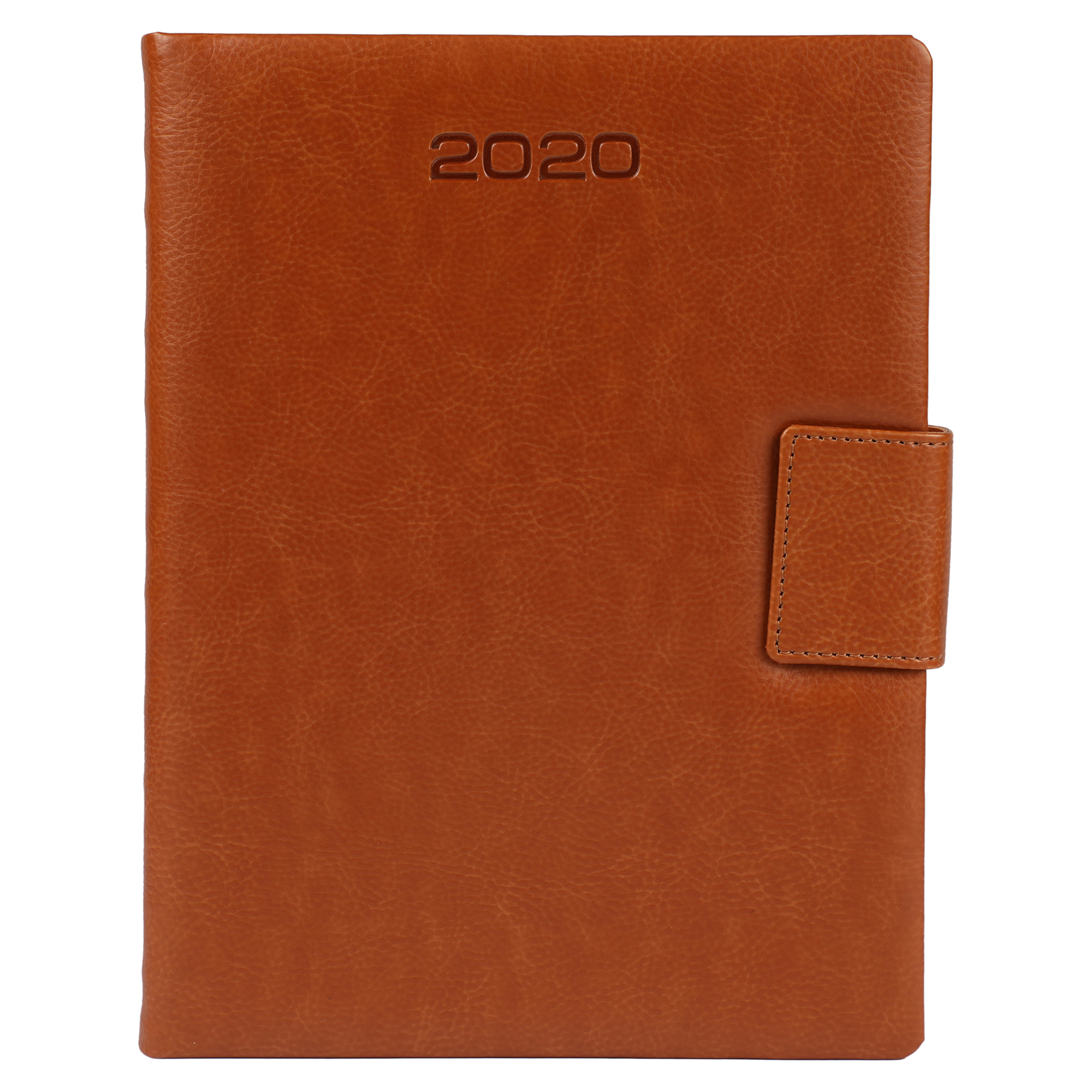 B5 Size - One Day To A Page New Year Diary With Magnet Flap Sewing Binding