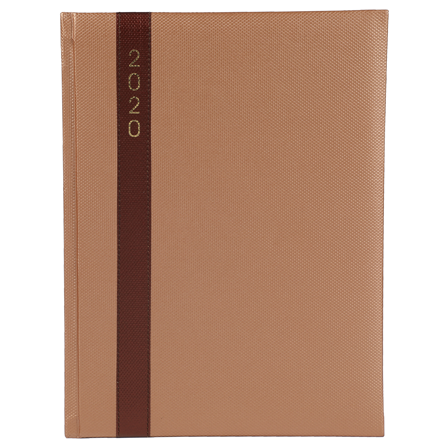 B5 Size One Day Per Page Diary - 432 Pages, Durable Pu Cover, Satin Ribbon Bookmark, Perfect Binding