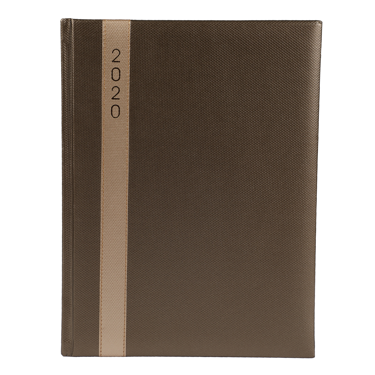B5 Size One Day Per Page Diary - 432 Pages, Durable Pu Cover, Satin Ribbon Bookmark, Perfect Binding