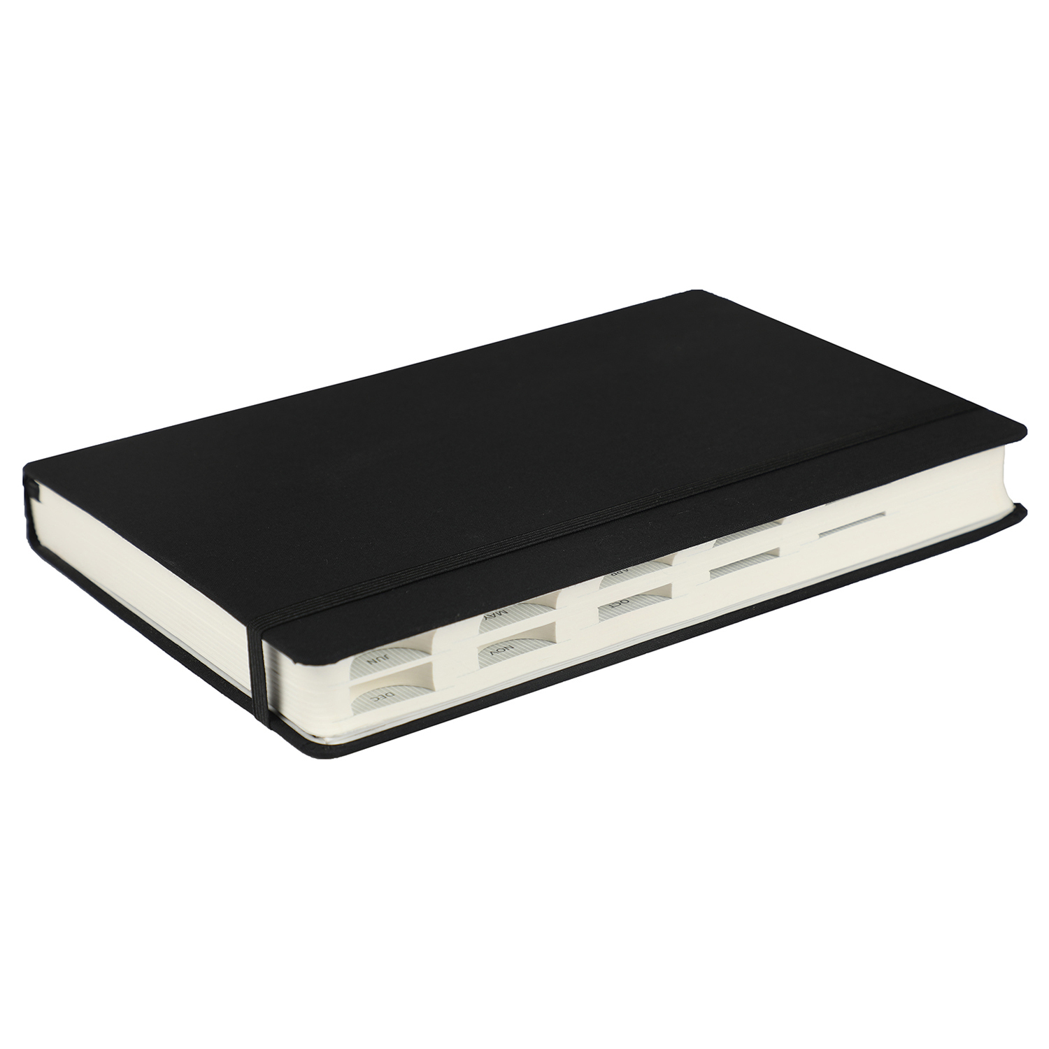 Mahavir Fabrica Diary 2022 - Premium Linen A5 Size, 432 Pages One Day Per Page Layout, Satin Ribbon Bookmark, Elastic Band Closure, Environmentally Friendly Acid-free Paper