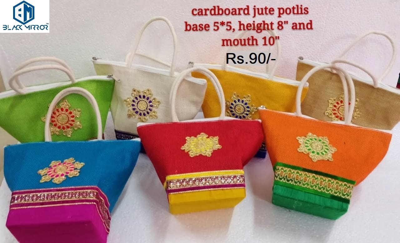 Jute Shopping/promotional/gifting Bags Size: Customize