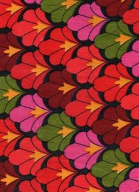 4 माल्टी कलर बैंगलोरी सैटिन प्रिंट फ़ैब्रिक