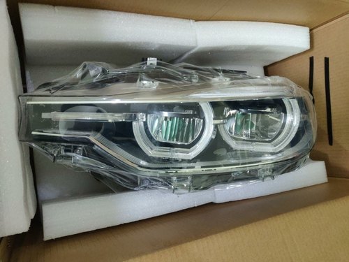 White 3 Series Bmw Headlight