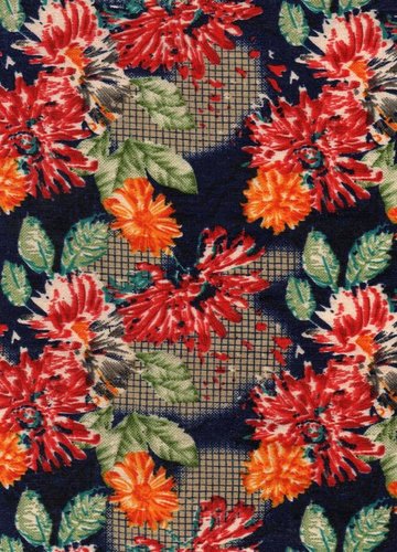 Banglori Satin Print Fabric - Size 44, 4 Multi Colors | Printed Pattern, Embellished Long Maxi Dress for Girls from Trendz Creation