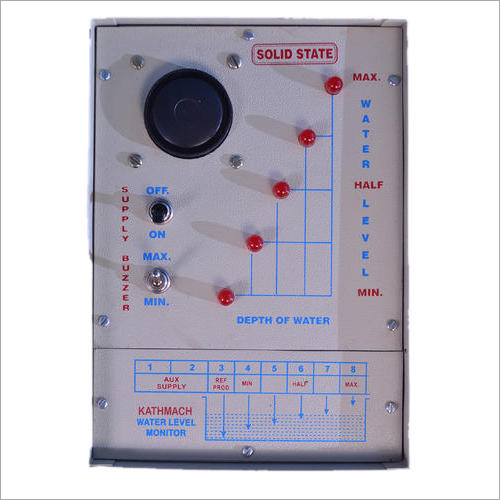 Kathmach Water Level Monitor - 230V AC, Single Phase | Automatic Filling, High/Low Indicators, 3-Year Warranty, Electricity Saver