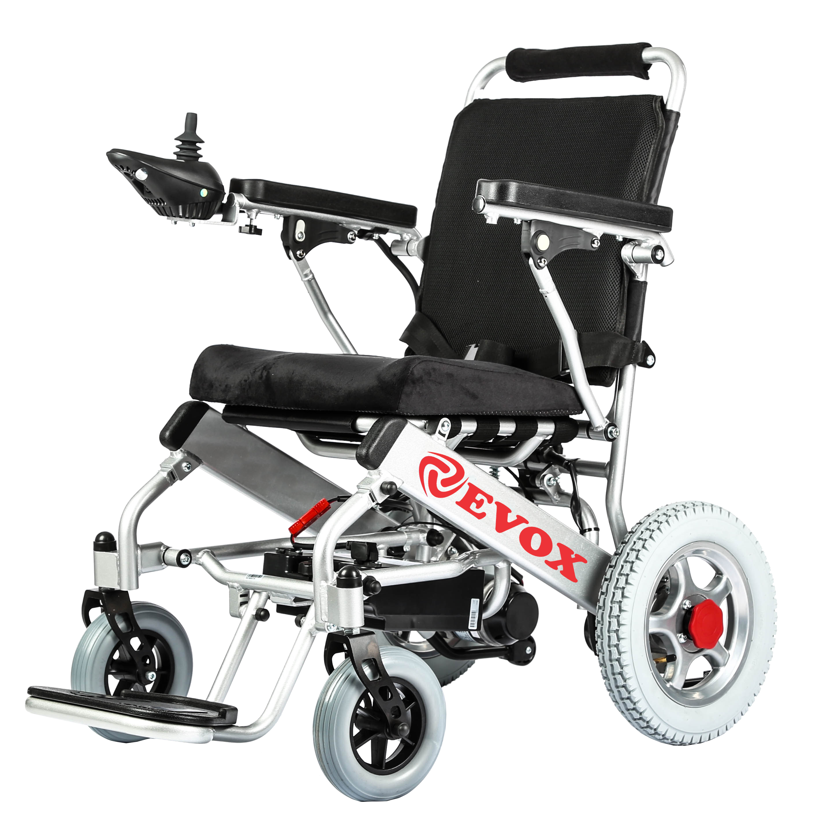 Evox Wc-107 Power Wheelchair Light Weight Foot Rest Material: Aluminum
