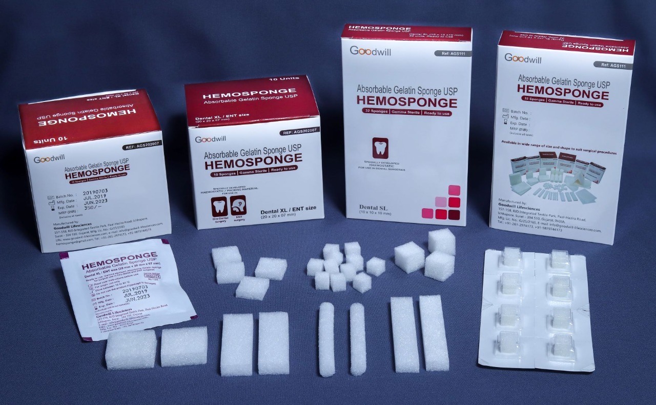 Hemosponge Ent Range